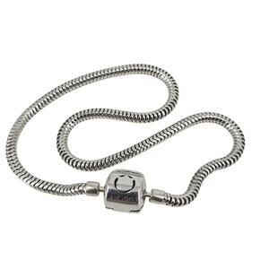 Zales Persona 925 Sterling Silver Charm Bracelet 10" (plus size)